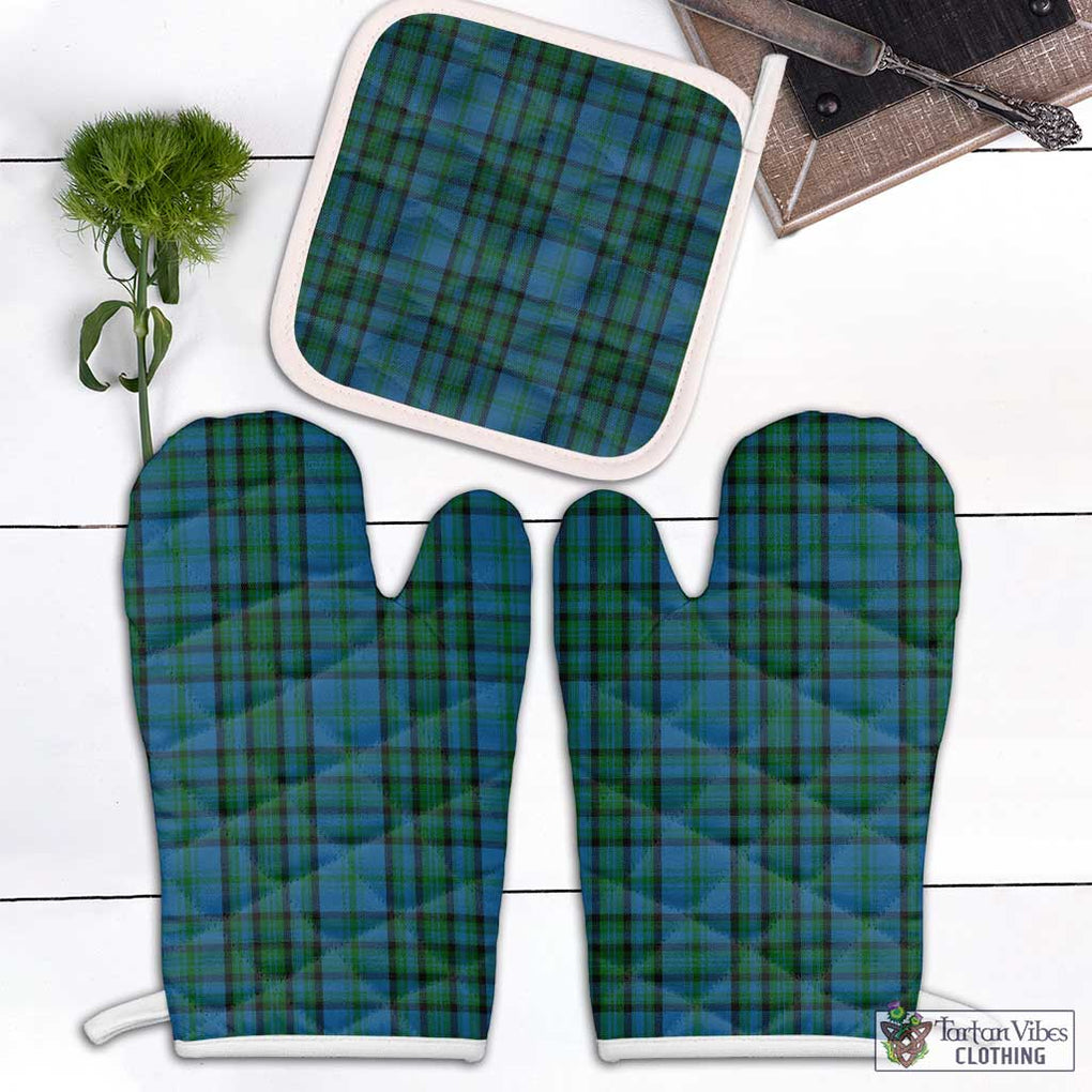 Matheson Hunting Tartan Combo Oven Mitt & Pot-Holder Combo 1 Oven Mitt & 1 Pot-Holder White - Tartan Vibes Clothing