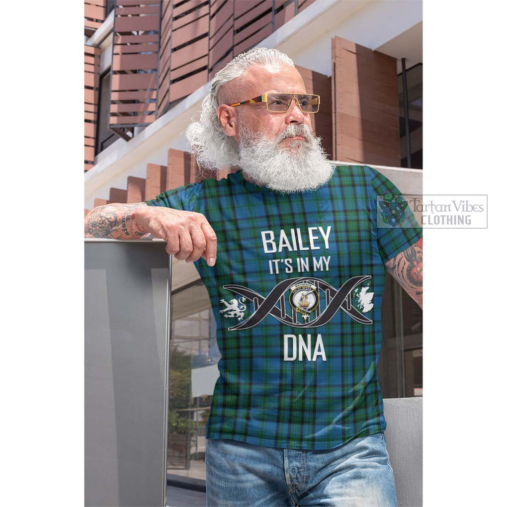 Tartan Vibes Clothing Matheson Hunting Tartan Cotton T-shirt with Family Crest DNA In Me Style