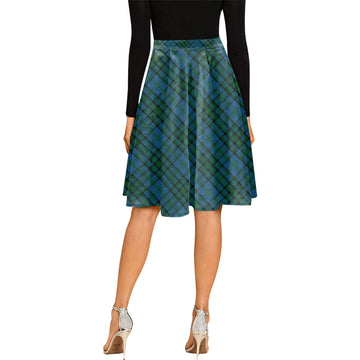 Matheson Hunting Tartan Melete Pleated Midi Skirt