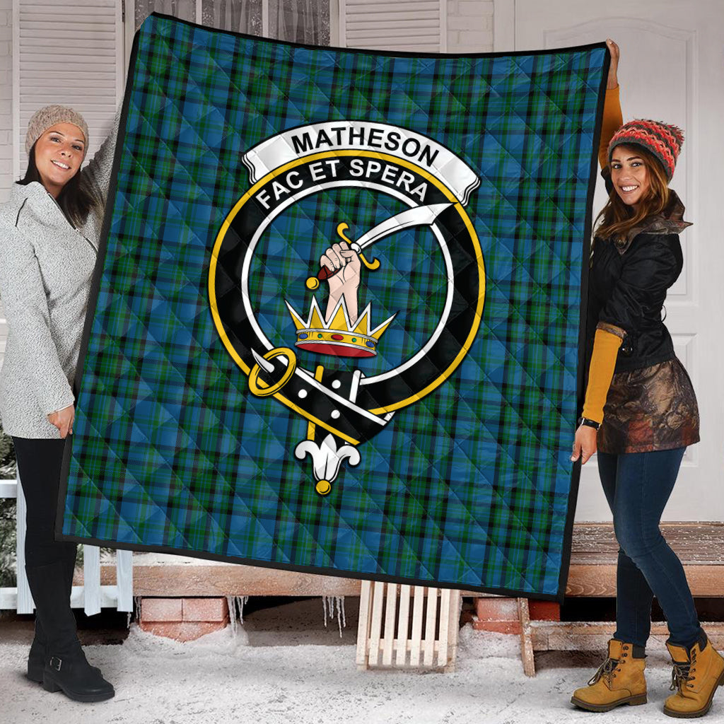 matheson-hunting-tartan-quilt-with-family-crest