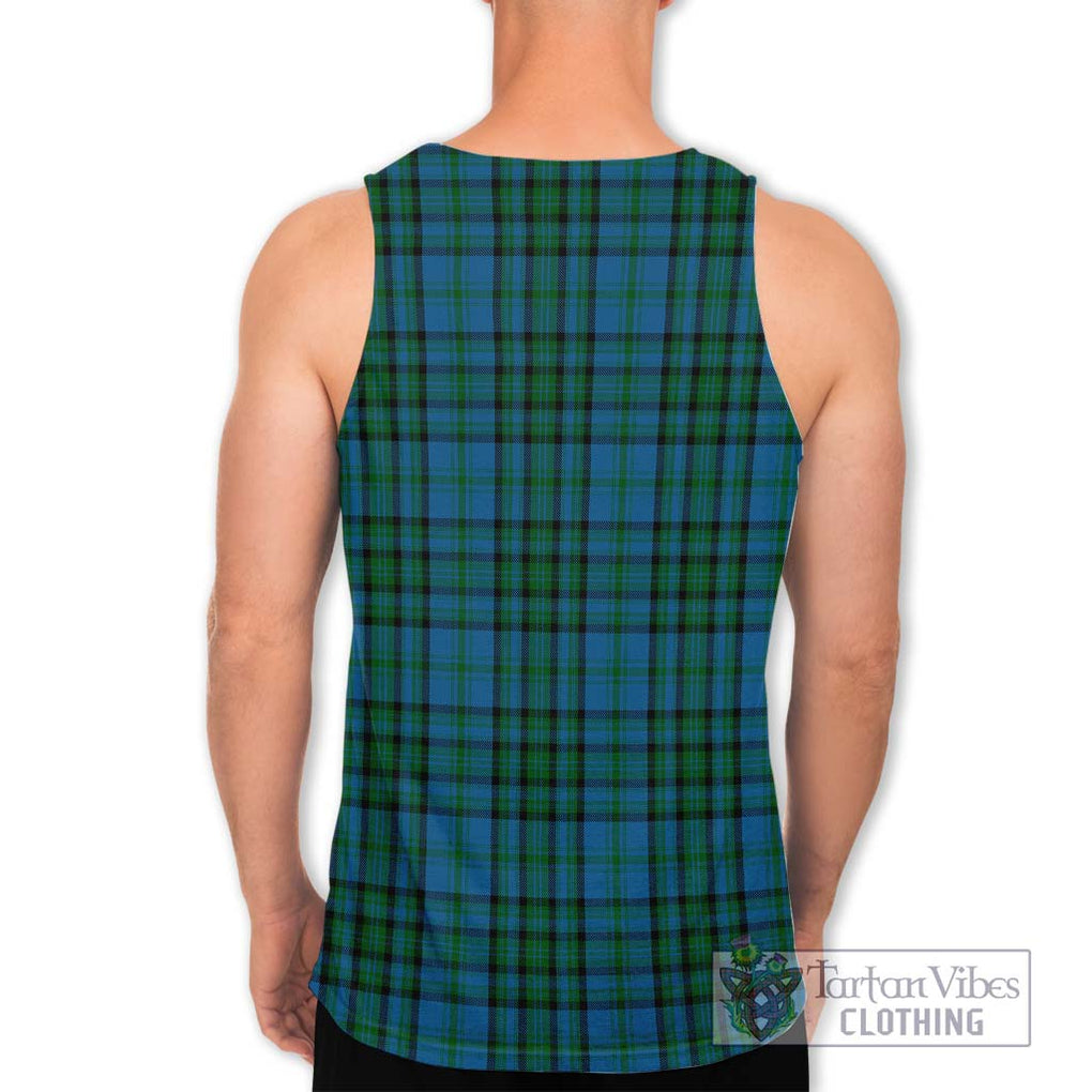 Matheson Hunting Tartan Men's Tank Top with Family Crest DNA In Me Style - Tartanvibesclothing Shop