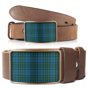 Matheson Hunting Tartan Belt Buckles