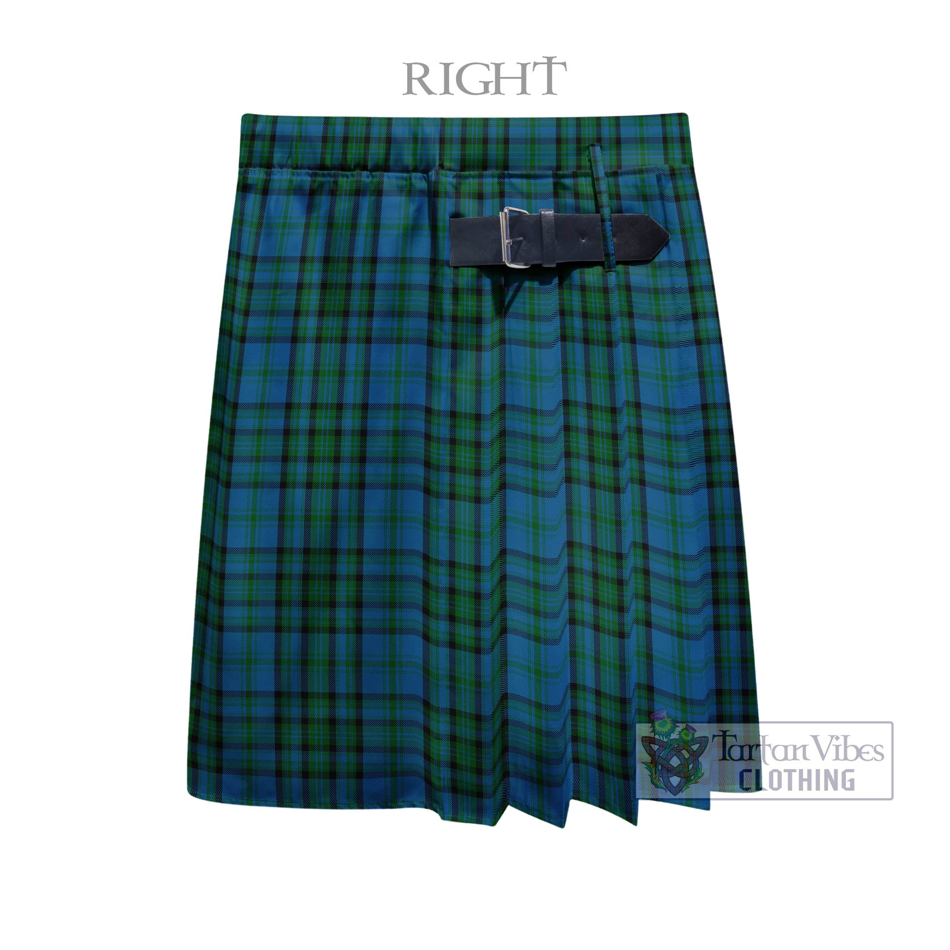 Tartan Vibes Clothing Matheson Hunting Tartan Men's Pleated Skirt - Fashion Casual Retro Scottish Style