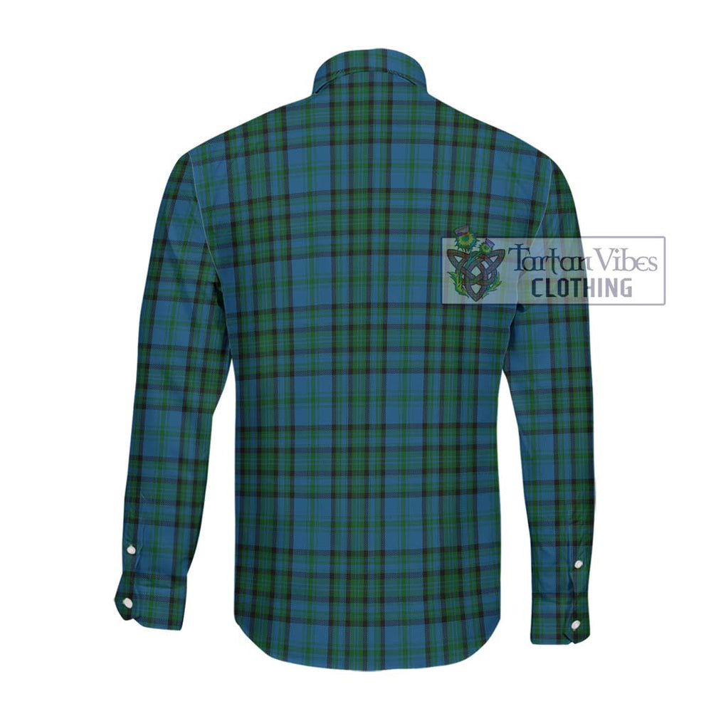 Matheson Hunting Tartan Long Sleeve Button Shirt with Family Crest DNA In Me Style - Tartanvibesclothing Shop