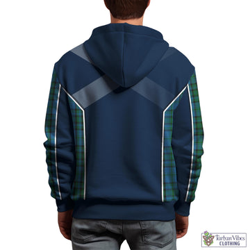 Matheson Hunting Tartan Hoodie with Family Crest and Lion Rampant Vibes Sport Style
