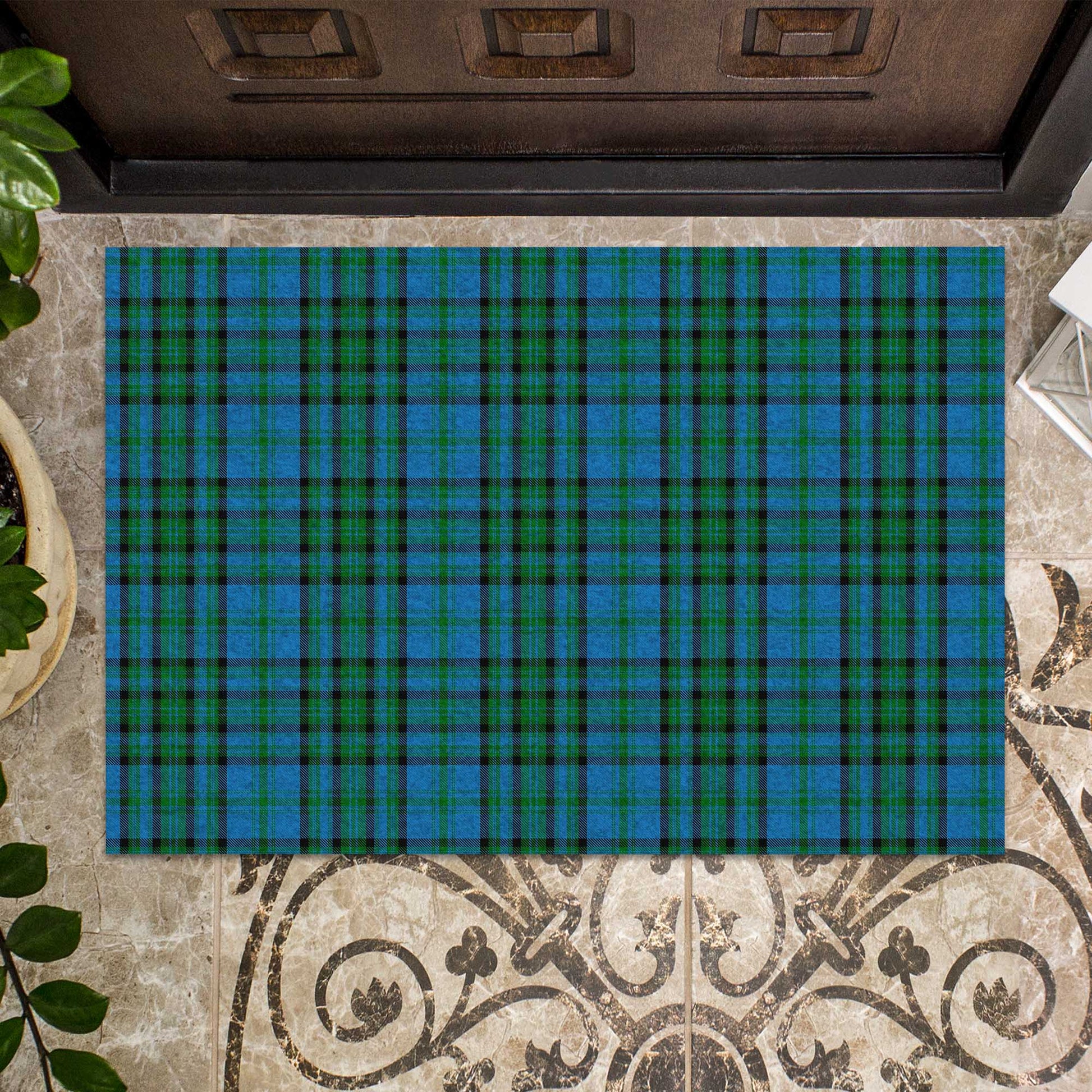 Matheson Hunting Tartan Door Mat - Tartanvibesclothing