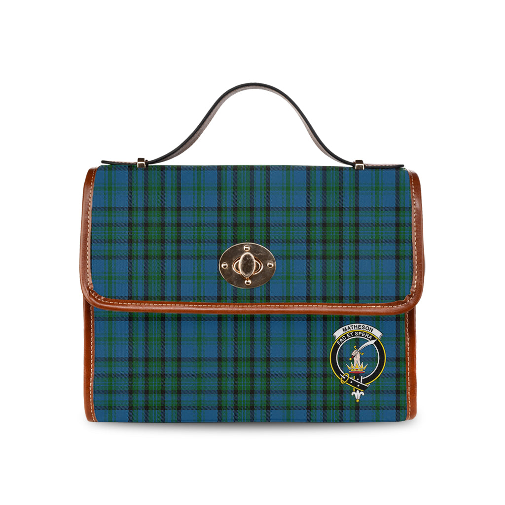 matheson-hunting-tartan-leather-strap-waterproof-canvas-bag-with-family-crest