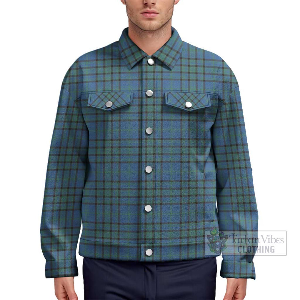 Matheson Hunting Ancient Tartan Unisex Lapel Cotton Jacket Unisex - Tartan Vibes Clothing