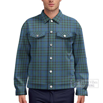 Matheson Hunting Ancient Tartan Unisex Lapel Cotton Jacket