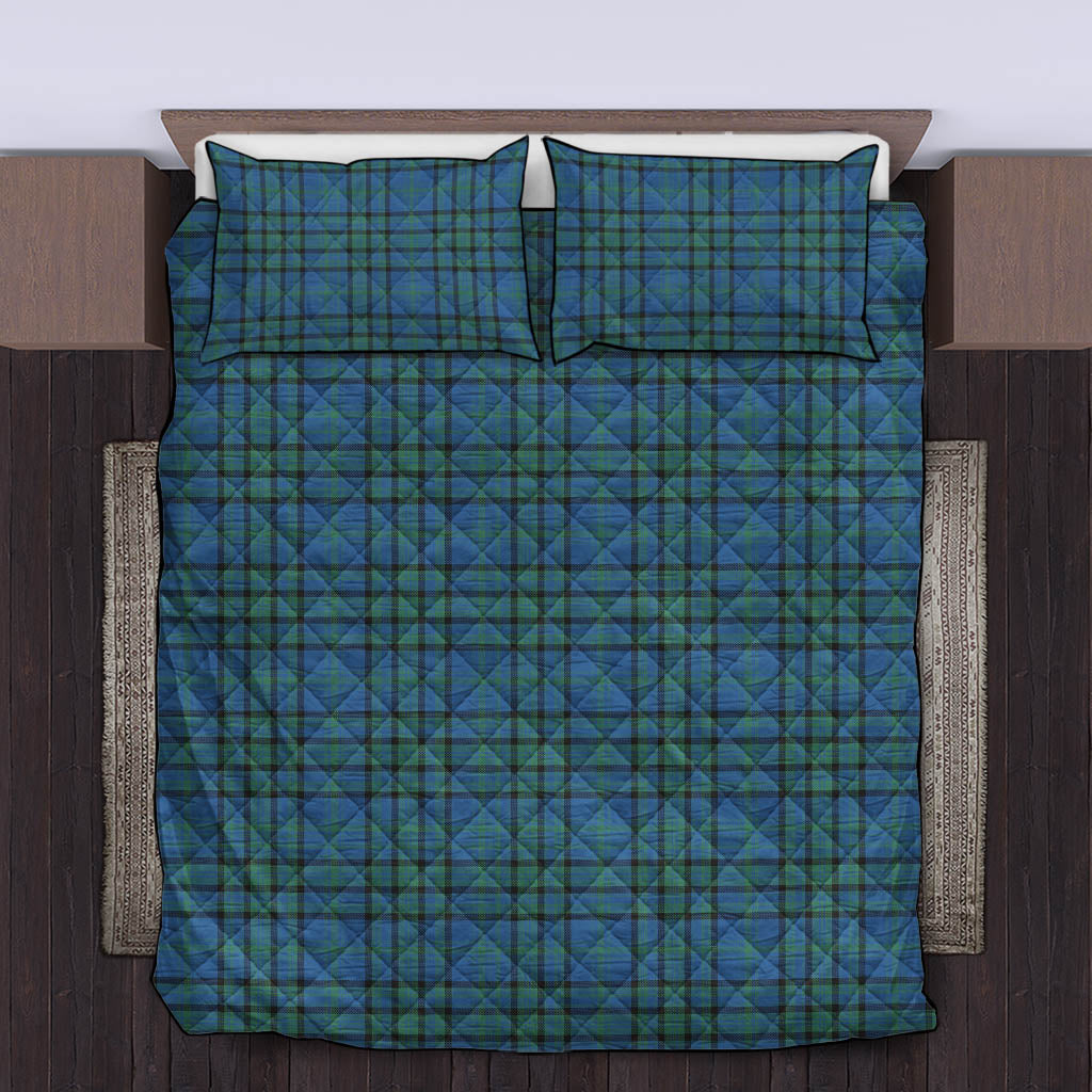 Matheson Hunting Ancient Tartan Quilt Bed Set King - Tartan Vibes Clothing