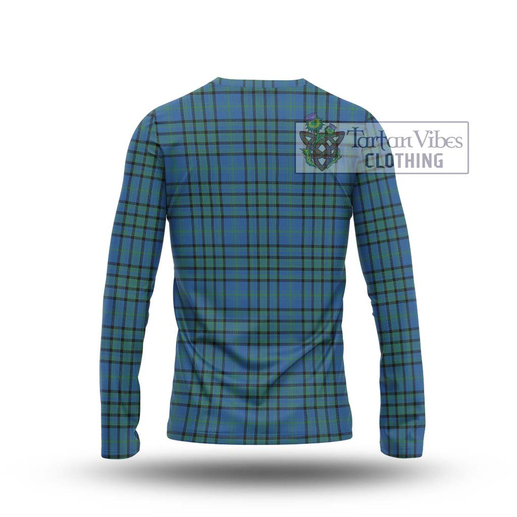 Matheson Hunting Ancient Tartan Long Sleeve T-Shirt with Family Crest DNA In Me Style - Tartanvibesclothing Shop