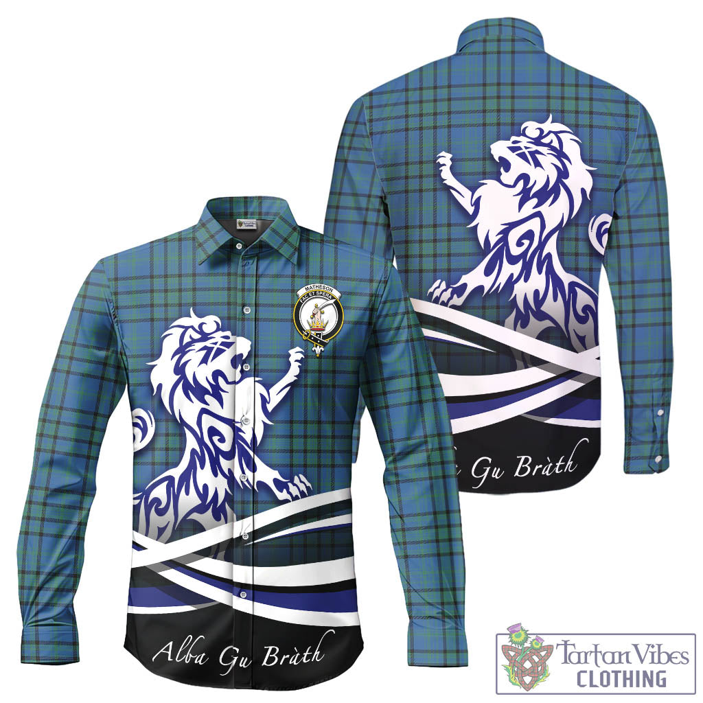 matheson-hunting-ancient-tartan-long-sleeve-button-up-shirt-with-alba-gu-brath-regal-lion-emblem