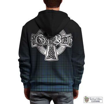 Matheson Hunting Ancient Tartan Hoodie Featuring Alba Gu Brath Family Crest Celtic Inspired