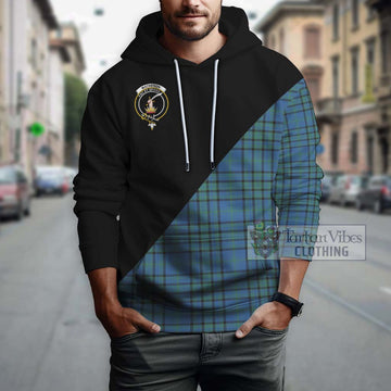 Matheson Hunting Ancient Tartan Hoodie with Family Crest and Military Logo Style