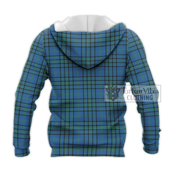 Matheson Hunting Ancient Tartan Knitted Hoodie with Family Crest DNA In Me Style