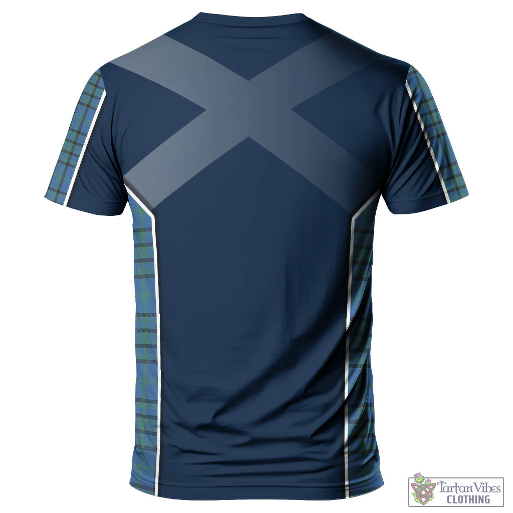 Tartan Vibes Clothing Matheson Hunting Ancient Tartan T-Shirt with Family Crest and Scottish Thistle Vibes Sport Style