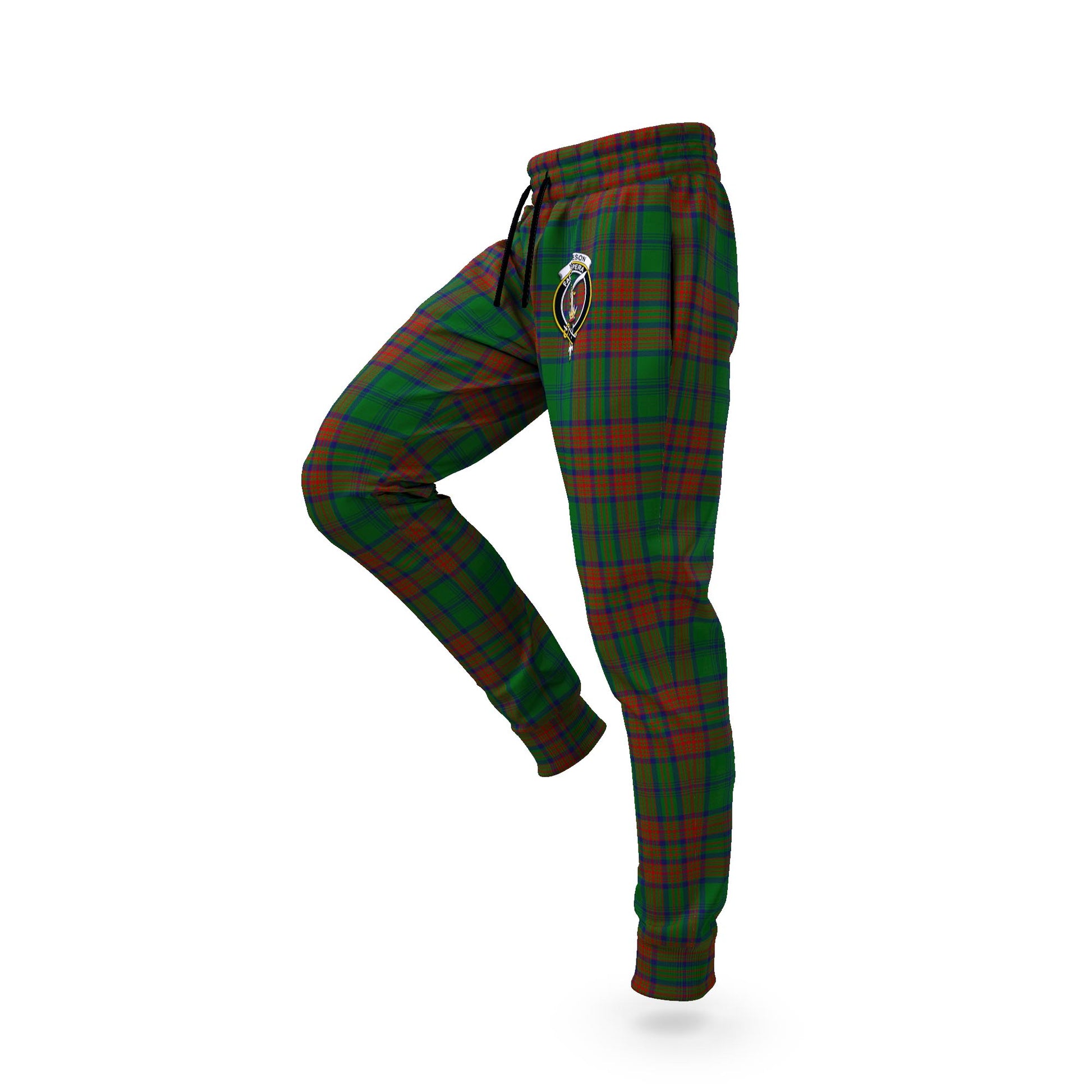 Matheson Hunting Highland Tartan Joggers Pants with Family Crest S - Tartanvibesclothing