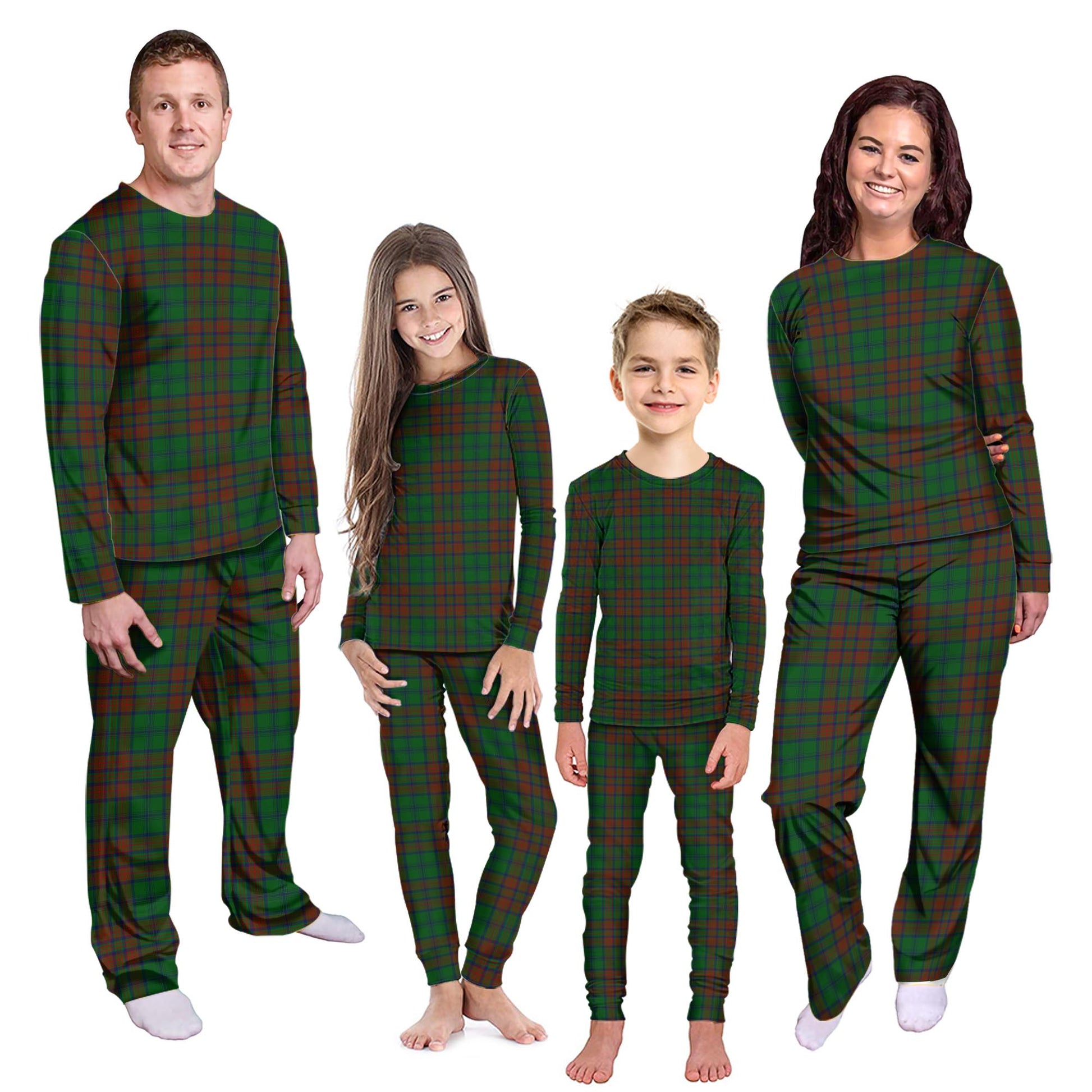 Matheson Hunting Highland Tartan Pajamas Family Set Kid - Tartan Vibes Clothing