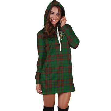 Matheson Hunting Highland Tartan Hoodie Dress with Family Crest