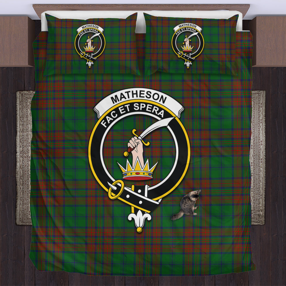 matheson-hunting-highland-tartan-bedding-set-with-family-crest