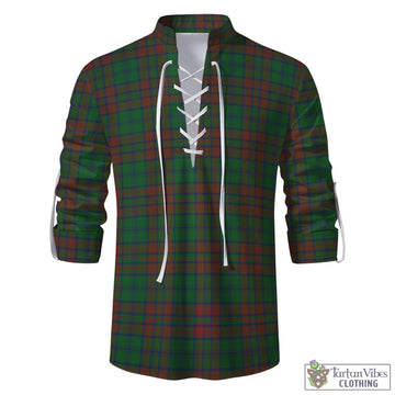 Matheson Hunting Highland Tartan Men's Scottish Traditional Jacobite Ghillie Kilt Shirt