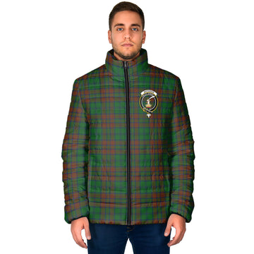 Matheson Hunting Highland Tartan Padded Jacket with Family Crest