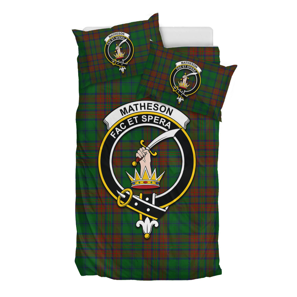 matheson-hunting-highland-tartan-bedding-set-with-family-crest