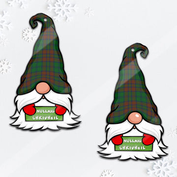 Matheson Hunting Highland Gnome Christmas Ornament with His Tartan Christmas Hat