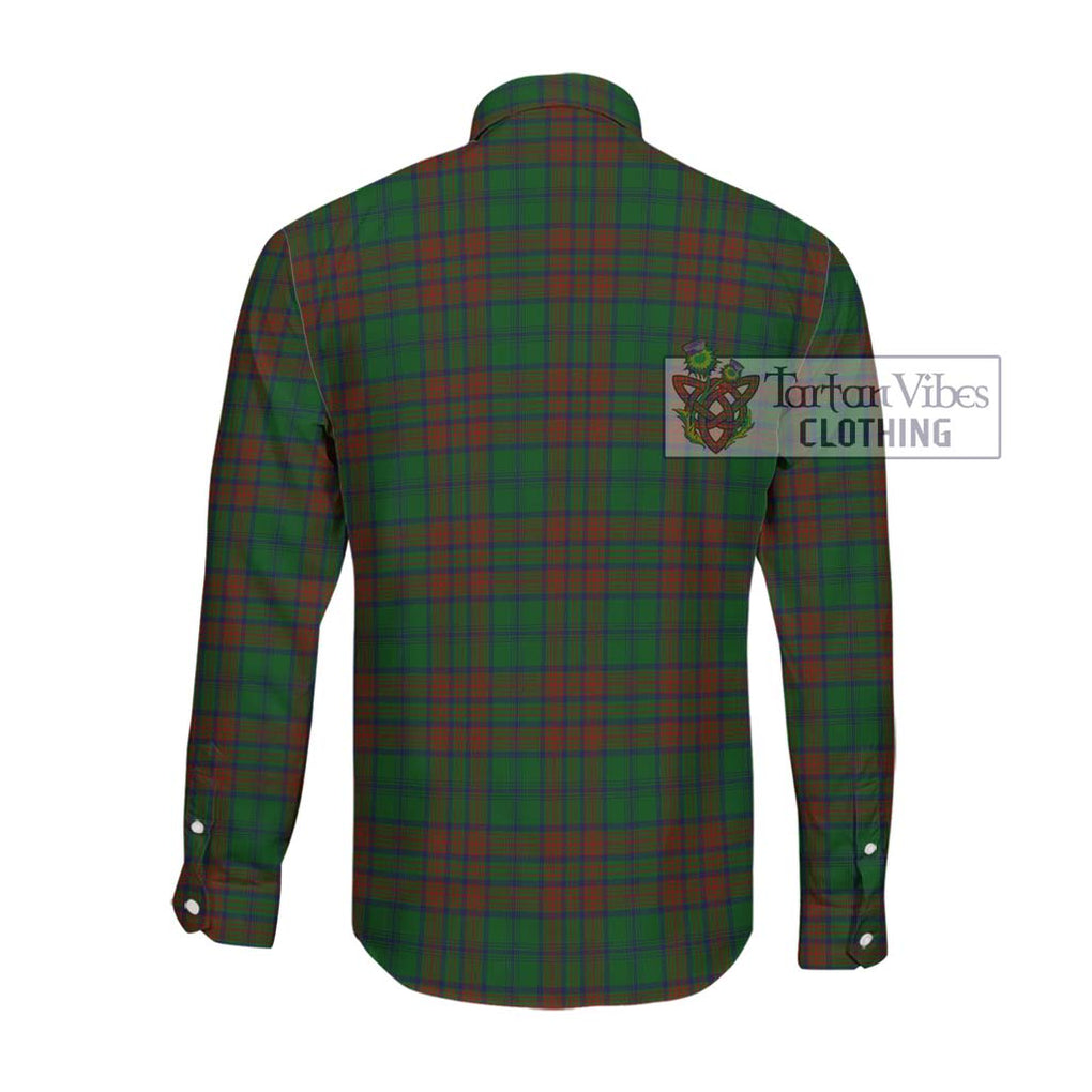 Matheson Hunting Highland Tartan Long Sleeve Button Shirt with Family Crest DNA In Me Style - Tartanvibesclothing Shop