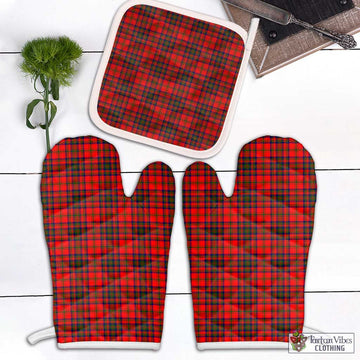 Matheson Tartan Combo Oven Mitt & Pot-Holder White - Tartan Vibes Clothing