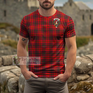 Matheson Tartan Cotton T-Shirt with Family Crest