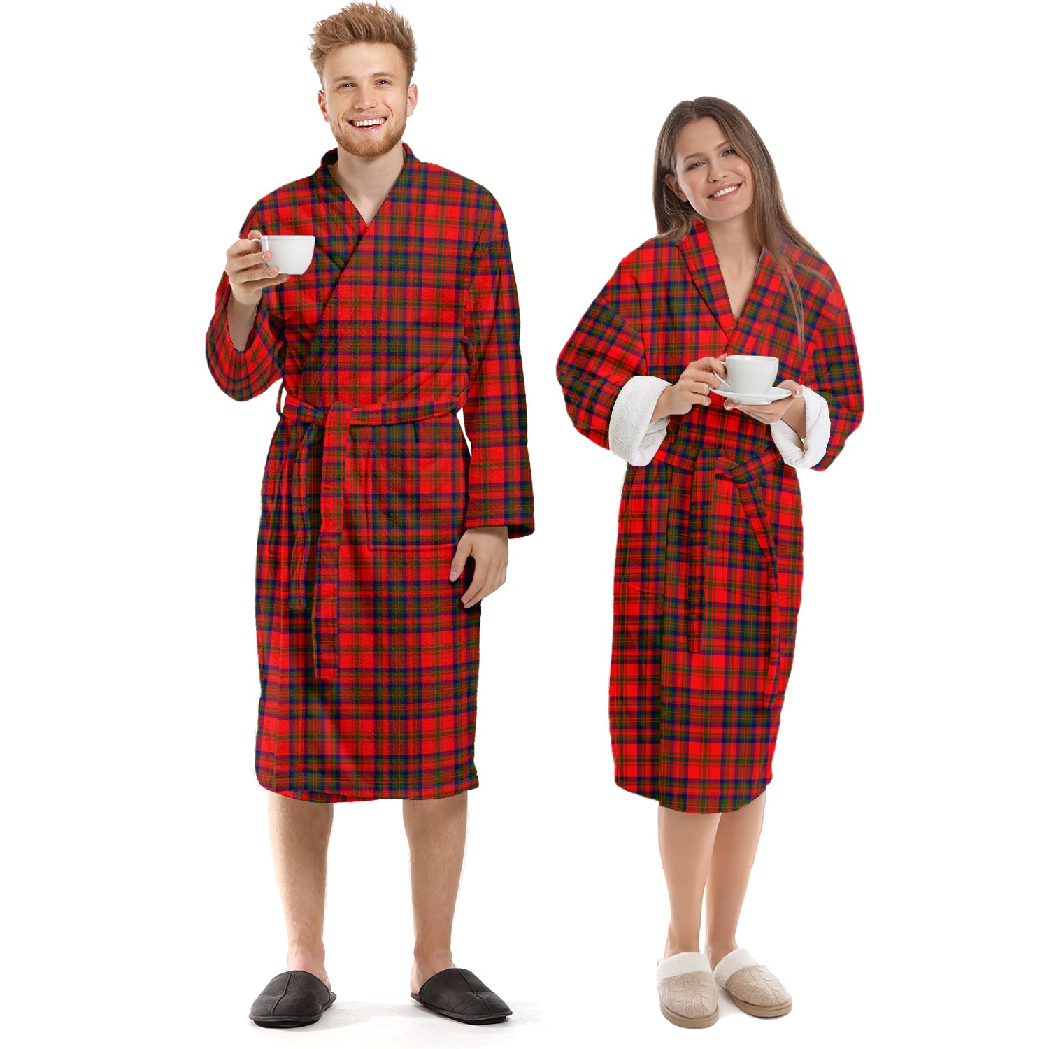 Matheson Tartan Bathrobe Unisex S - Tartan Vibes Clothing