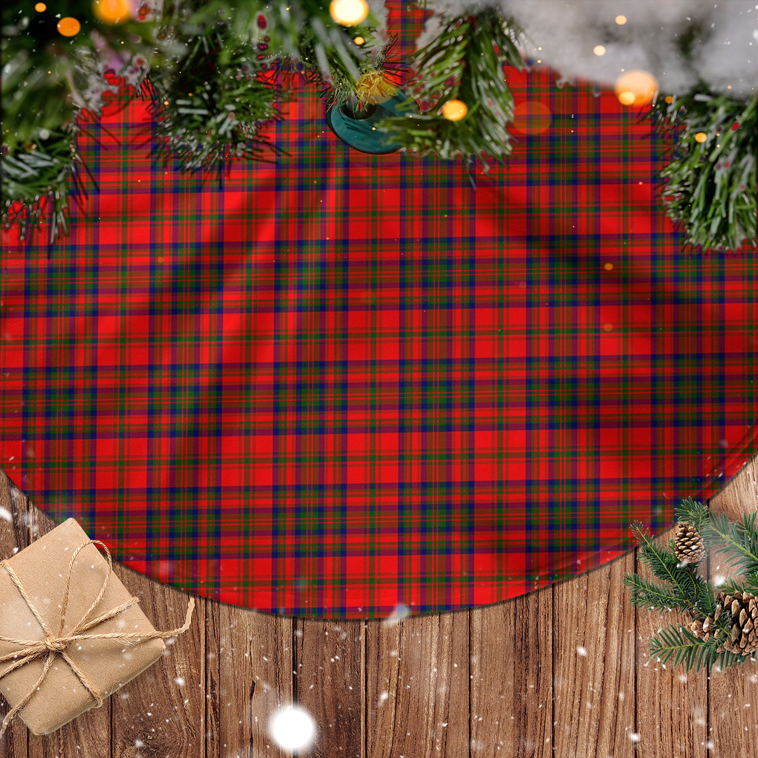 Matheson Modern Tartan Christmas Tree Skirt - Tartanvibesclothing