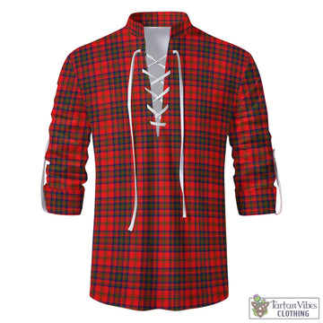 Matheson Tartan Men's Scottish Traditional Jacobite Ghillie Kilt Shirt