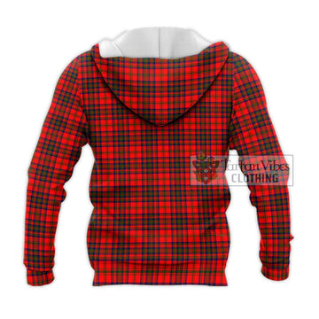 Matheson Tartan Knitted Hoodie with Family Crest DNA In Me Style