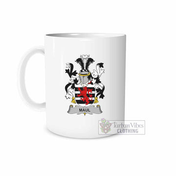 Maul Irish Clan Coat of Arms Ceramic Mug