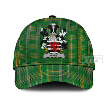 Maul Irish Clan Tartan Classic Cap with Coat of Arms