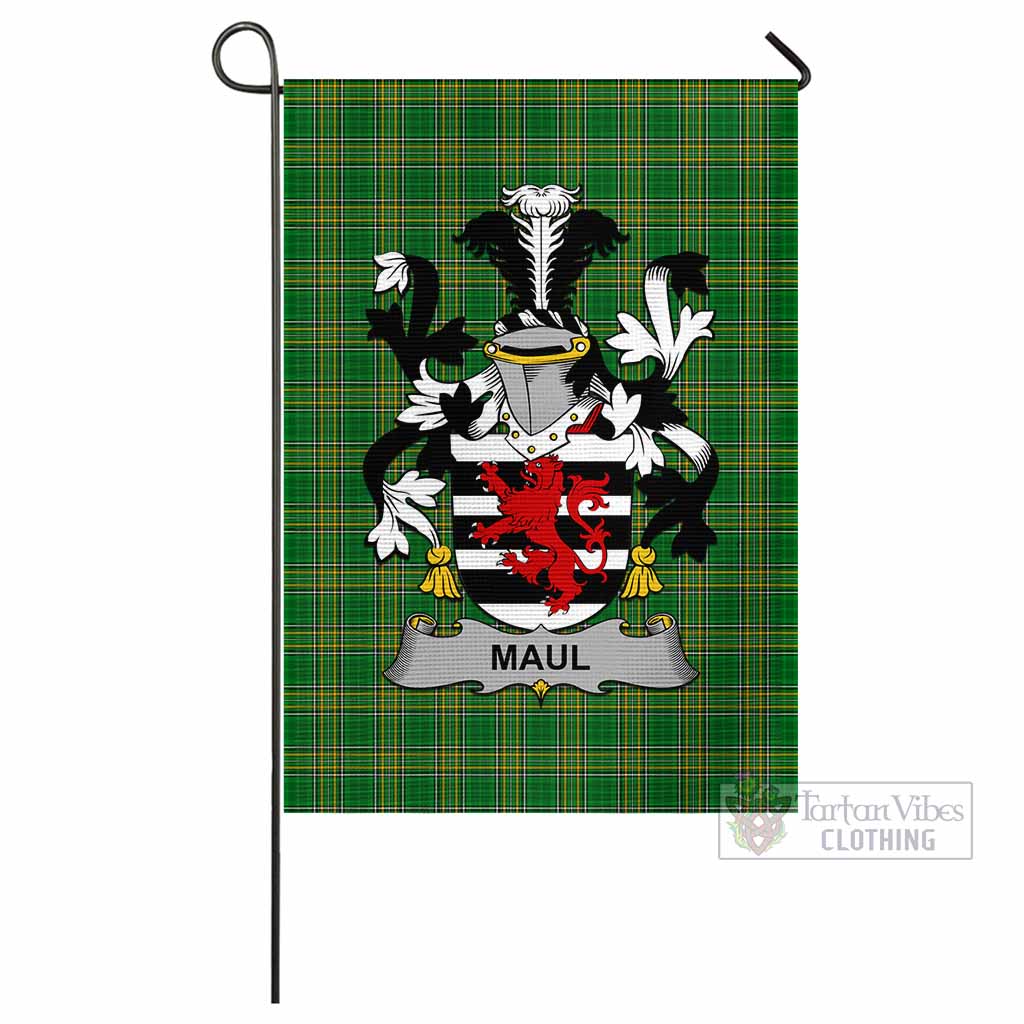 Tartan Vibes Clothing Maul Irish Clan Flag with Coat of Arms