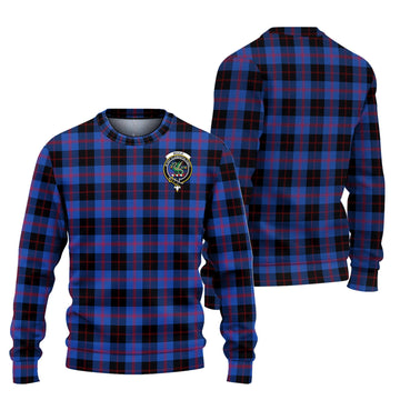 Maule Tartan Ugly Sweater with Family Crest