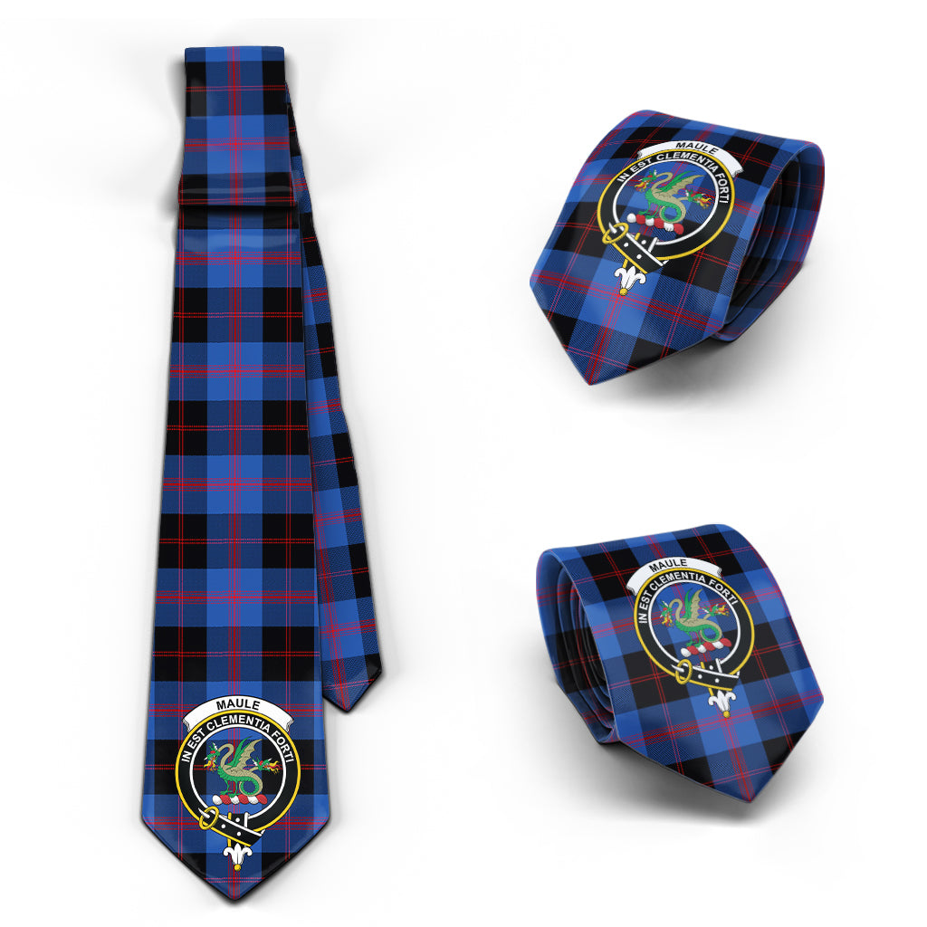 maule-tartan-classic-necktie-with-family-crest