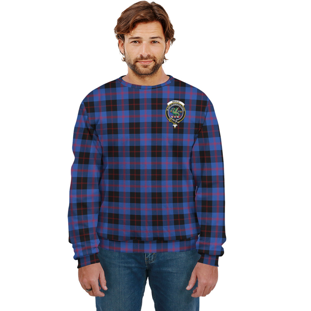 Maule Tartan Sweatshirt with Family Crest Unisex - Tartan Vibes Clothing