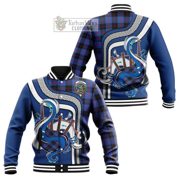 Maule Tartan Baseball Jacket with Epic Bagpipe Style