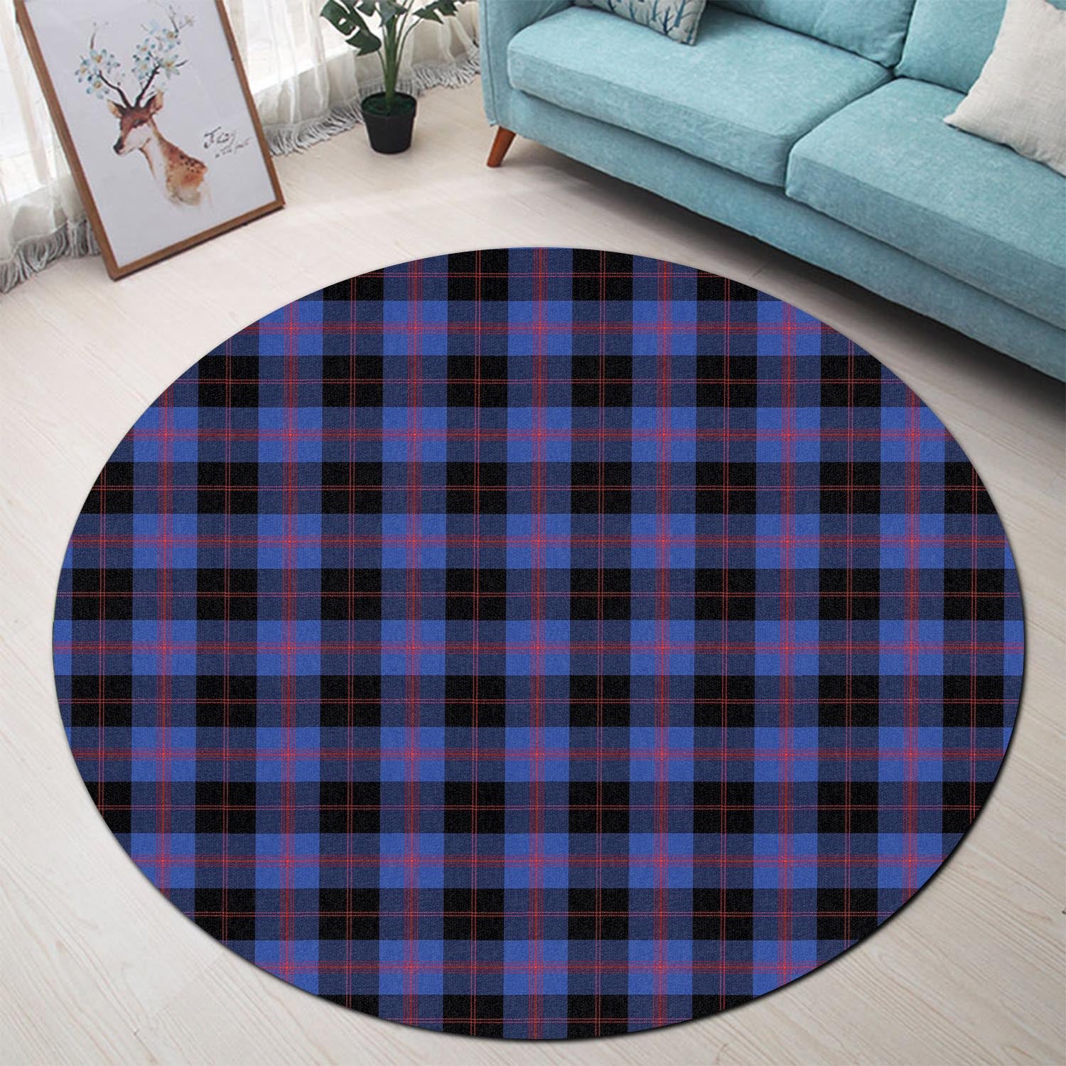 maule-tartan-round-rug