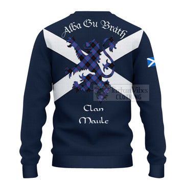 Maule Tartan Lion Rampant Ugly Sweater Proudly Display Your Heritage with Alba Gu Brath and Clan Name