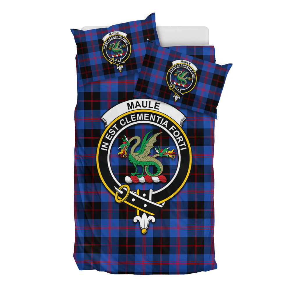 maule-tartan-bedding-set-with-family-crest