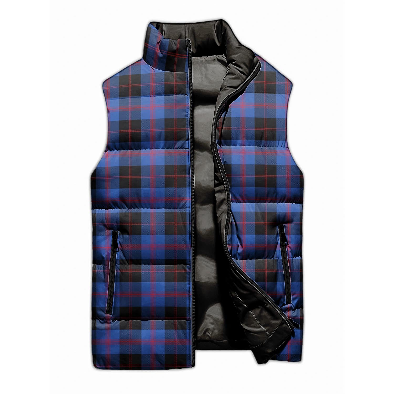 Maule Tartan Sleeveless Puffer Jacket - Tartanvibesclothing