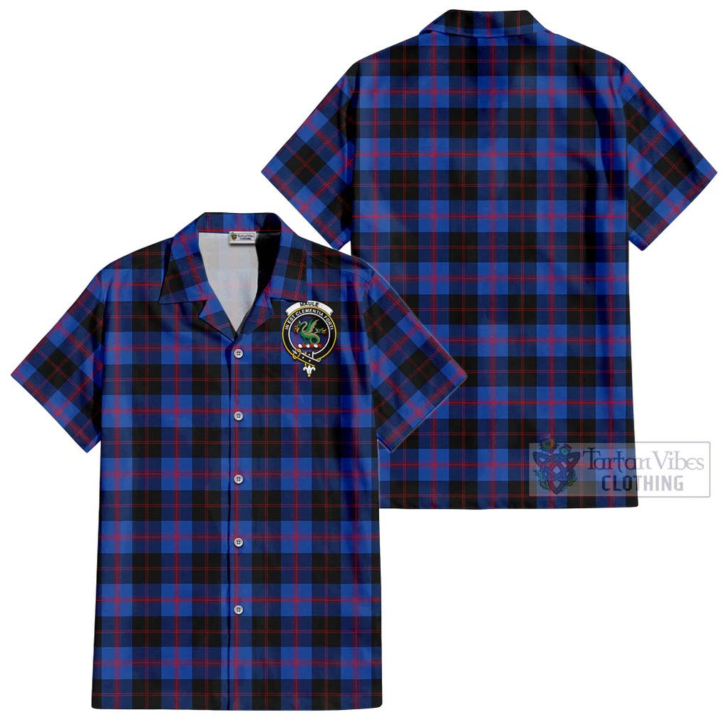 Maule Tartan Cotton Hawaiian Shirt with Family Crest Kid - Tartan Vibes Clothing