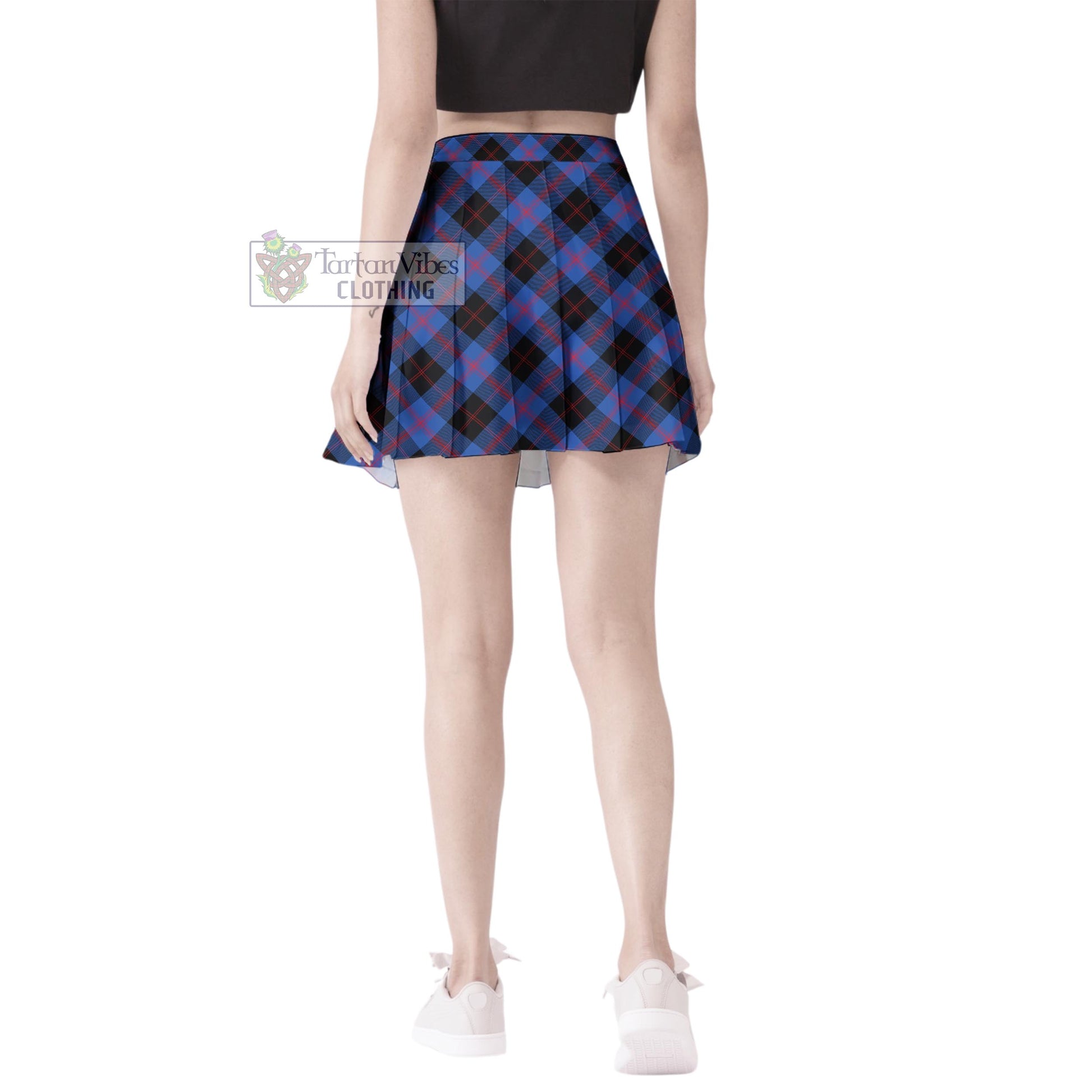 Tartan Vibes Clothing Maule Tartan Women's Plated Mini Skirt