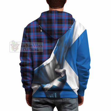 Maule Tartan Hoodie with Family Crest Scotland Patriotic Style