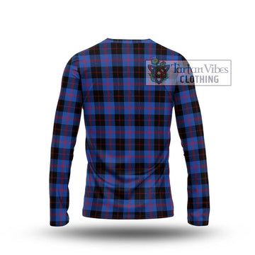 Maule Tartan Long Sleeve T-Shirt with Family Crest DNA In Me Style